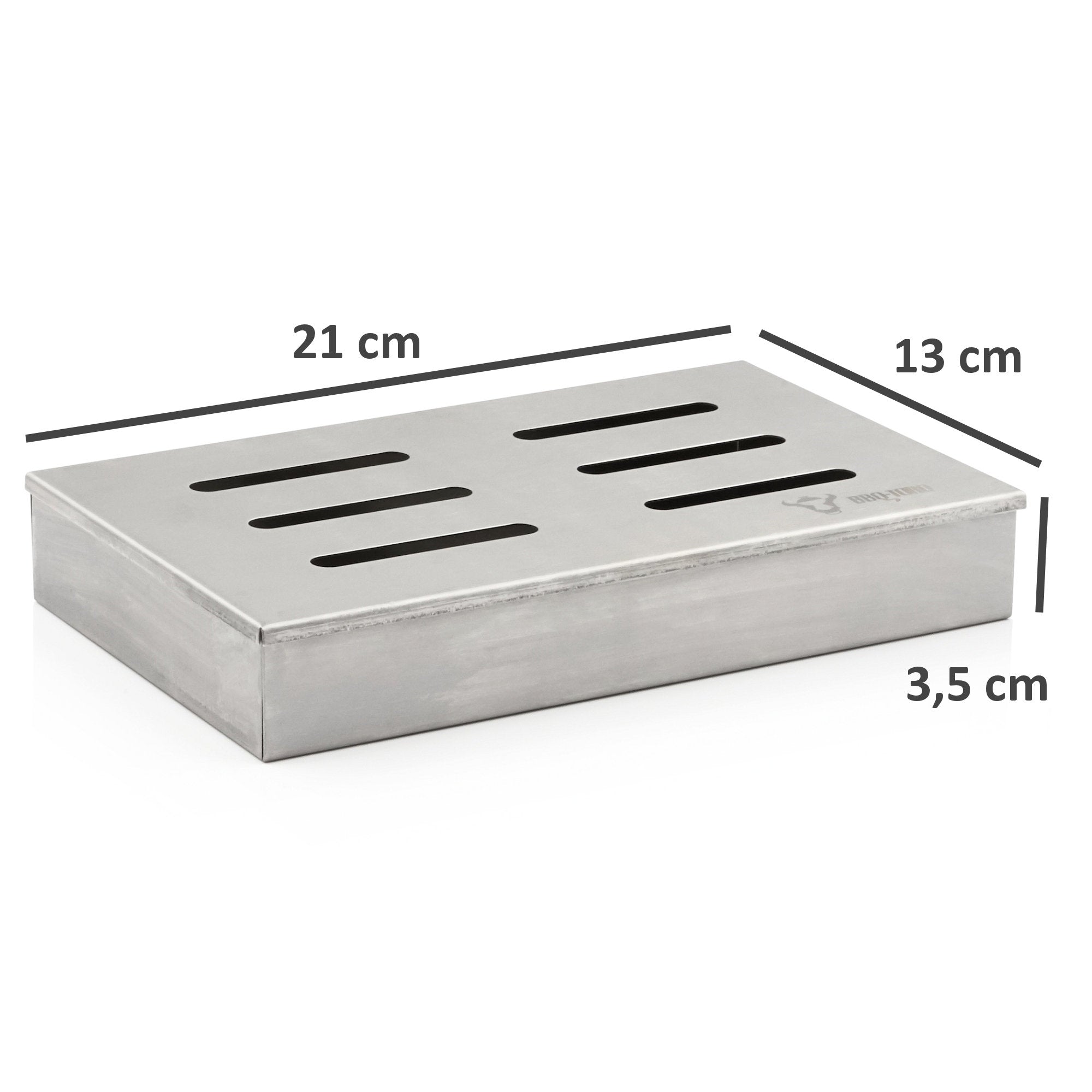 "Cherry" smoker box, for grill, stainless steel