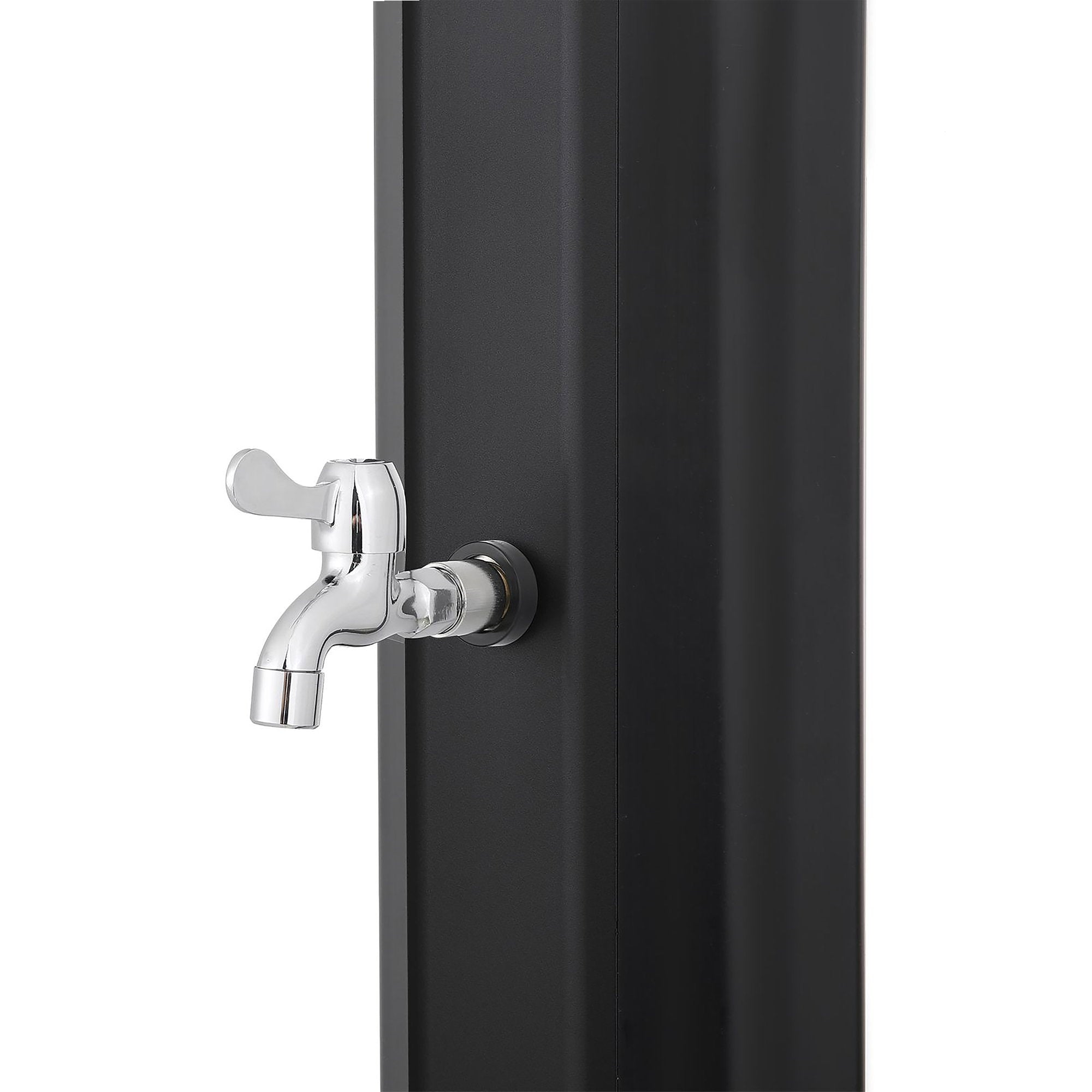 "Mackay" solar shower, 35 liters, including tap and foot shower