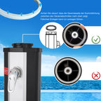 Douche solaire « Mackay », 35 litres, comprenant robinet et douchette pour les pieds