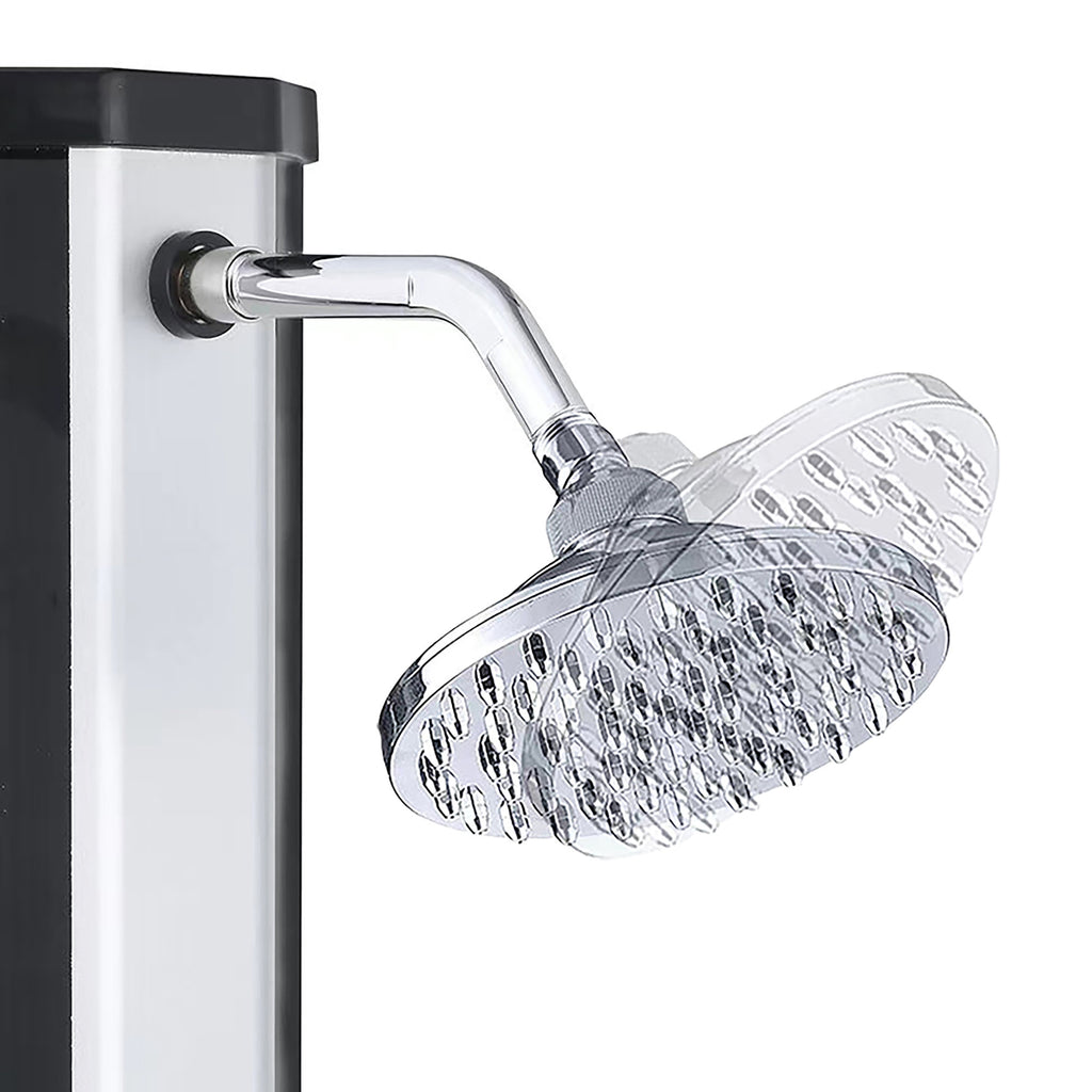 "Mackay" solar shower, 35 liters, including tap and foot shower