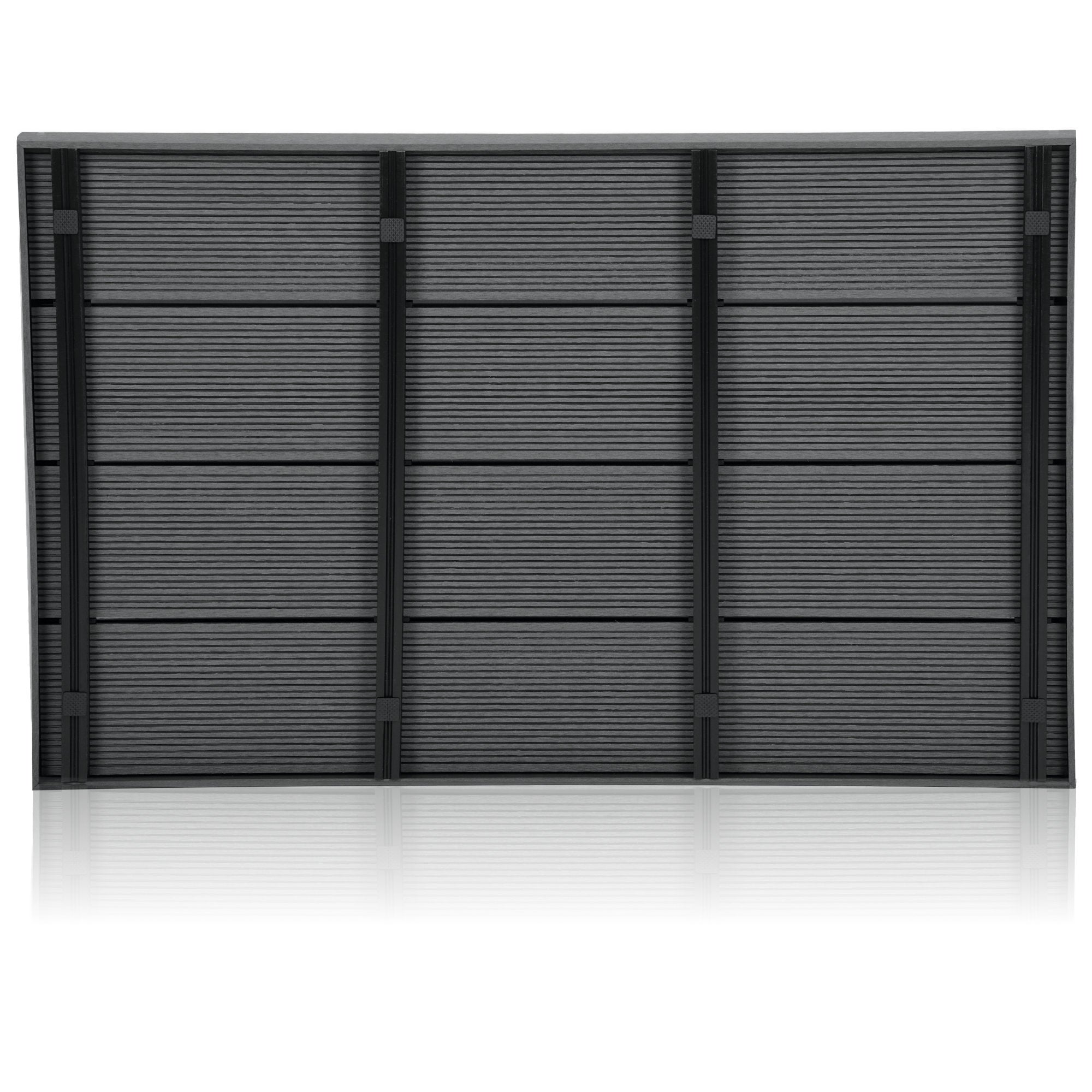 Bodenplatte für Solardusche, 100,5 x 63 cm, grau