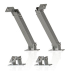 Support de fixation pour panneau solaire, en aluminium, universel, avec angle réglable