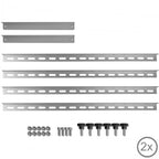 Support de fixation pour panneau solaire, en aluminium, réglable de 0 à 90 degrés, tige de support de 71 cm