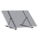Support de fixation pour panneau solaire, en aluminium, réglable de 0 à 90 degrés, tige de support de 71 cm