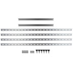 Support de fixation pour panneau solaire, en aluminium, réglable de 0 à 90 degrés, tige de support de 104 cm