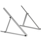 Support de fixation pour panneau solaire, en aluminium, réglable de 0 à 90 degrés, tige de support de 114 cm