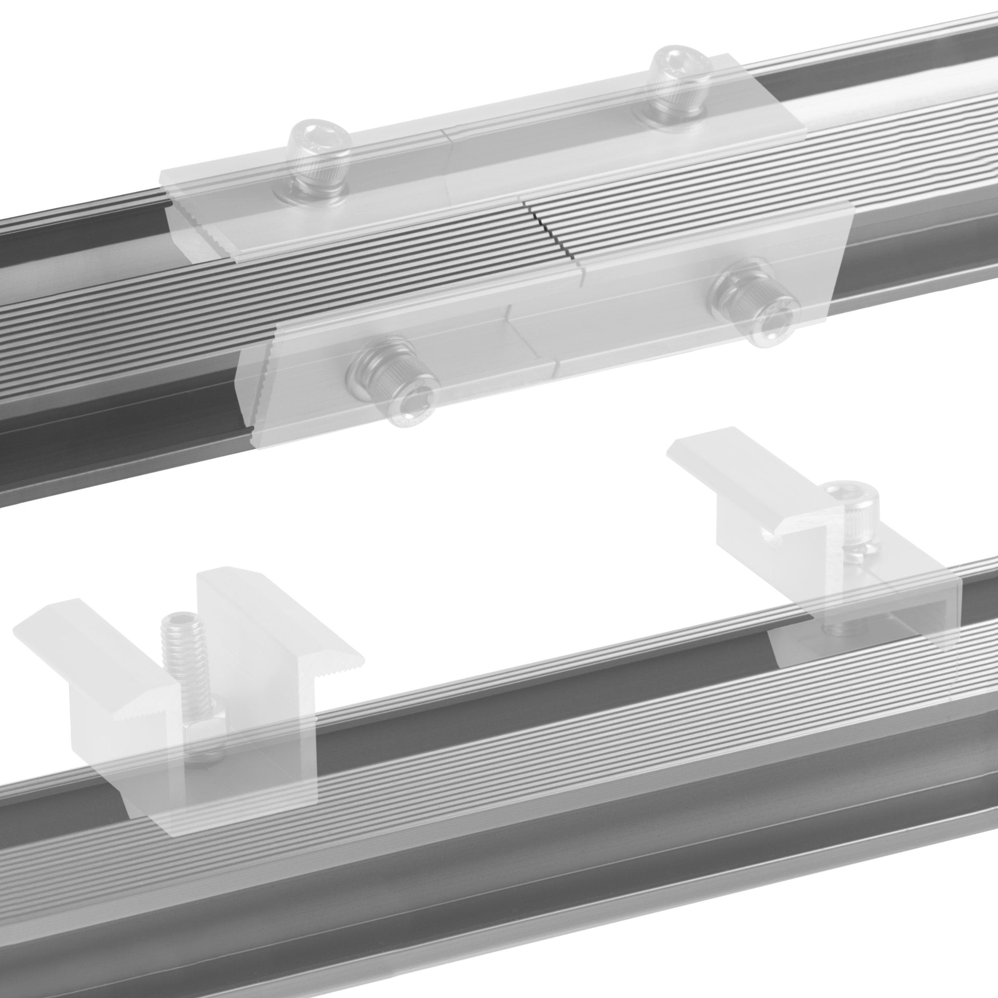 Montageschienen für Solaranlagen, Universal, Aluminium