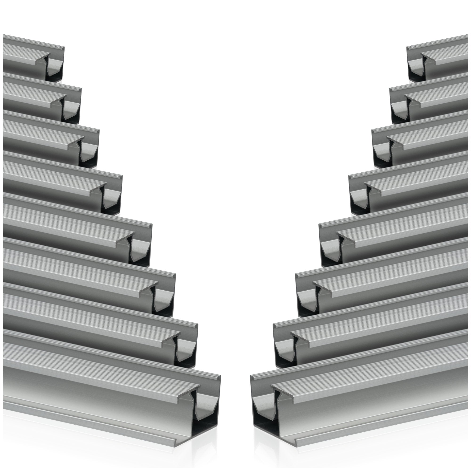 Mounting rail, universal, aluminium, 150 cm each