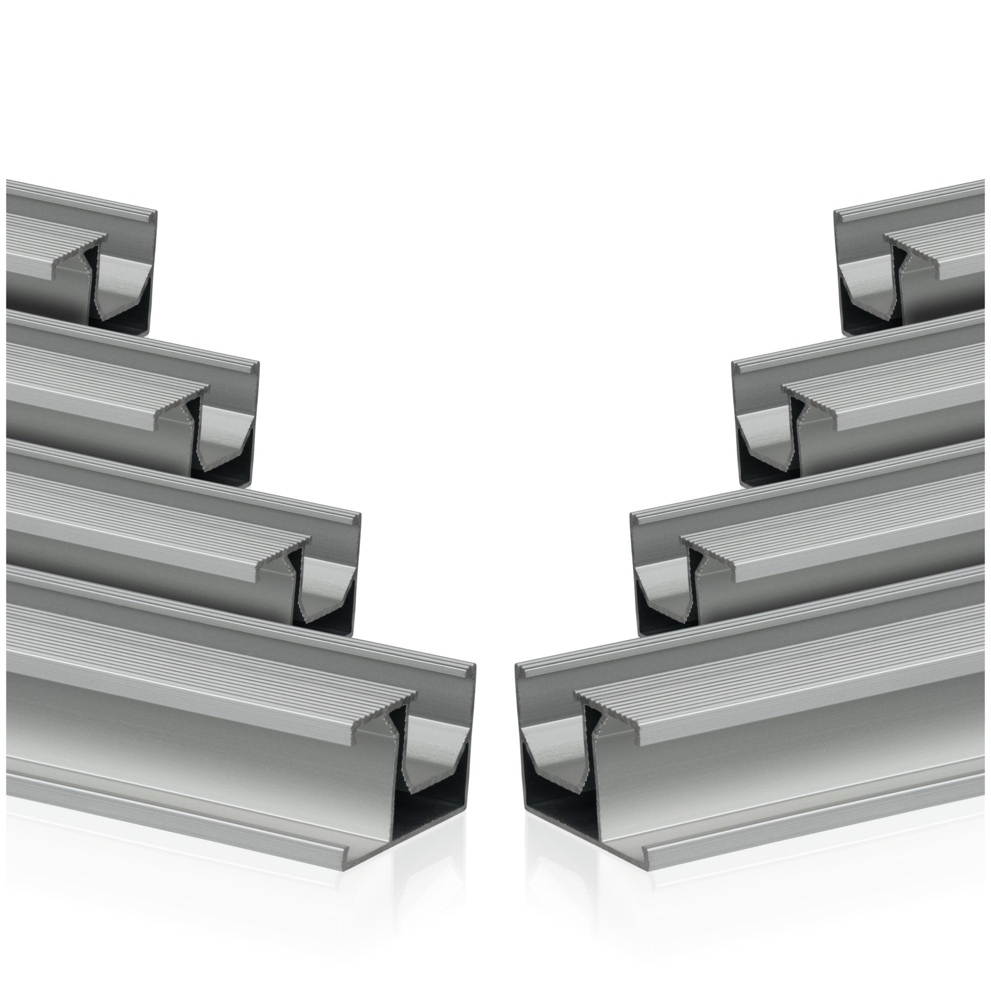 Mounting rail, universal, aluminium, 150 cm each