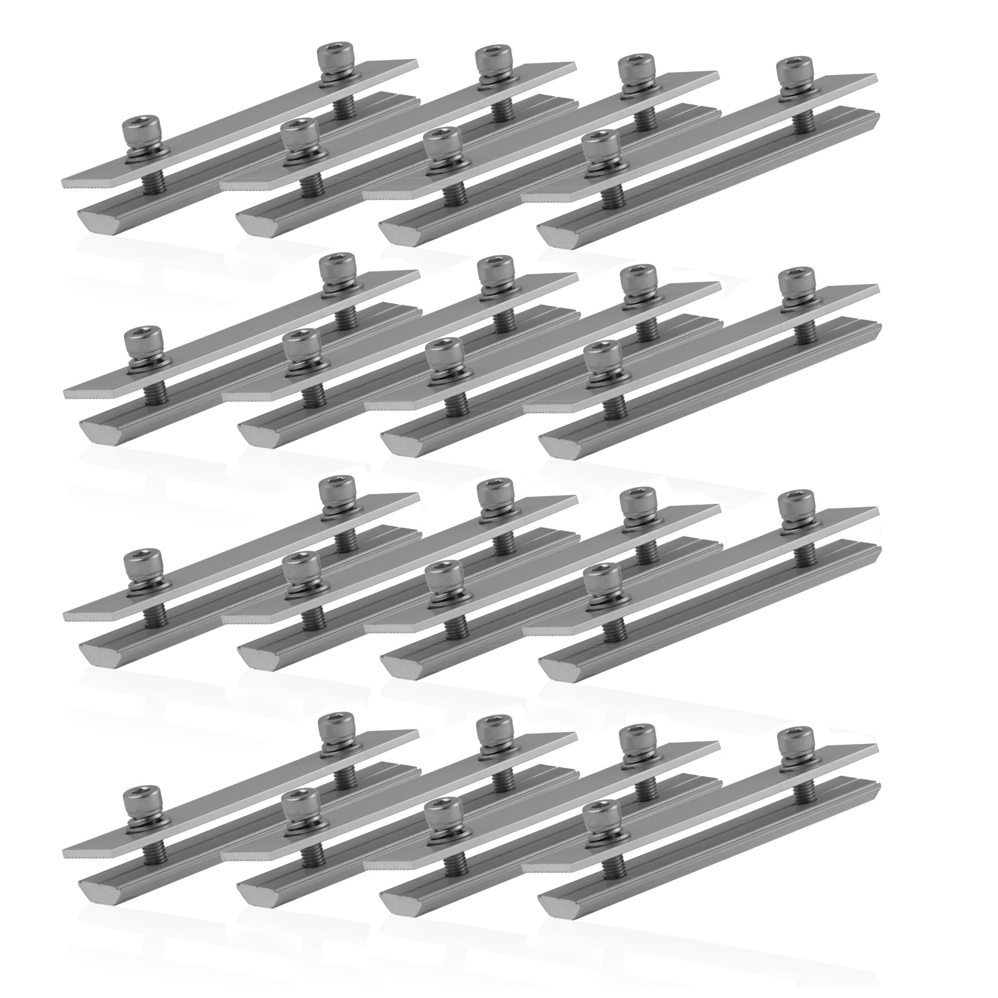 Solarmodulschienen, Universal, Aluminium