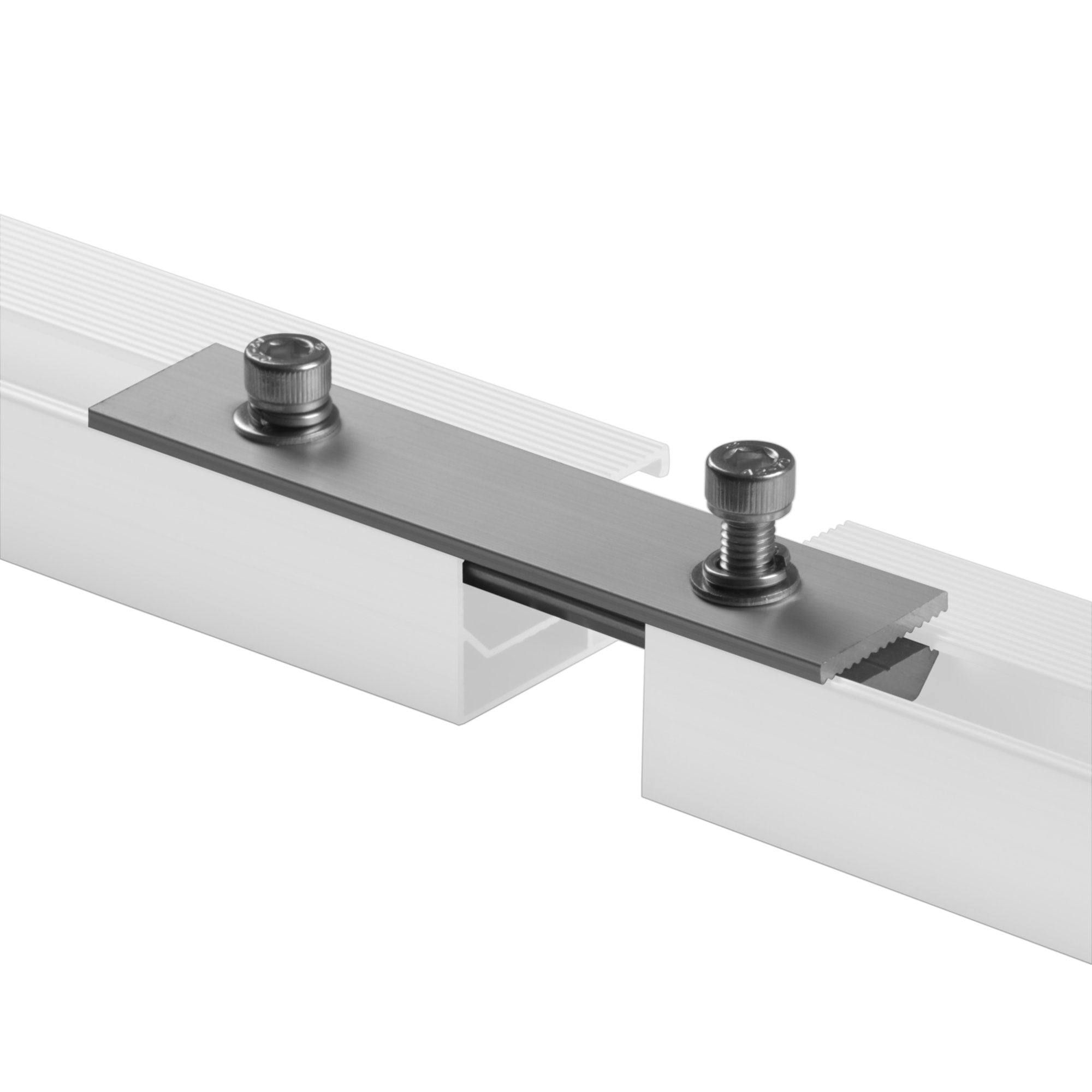 Rails pour panneaux solaires, universels, en aluminium