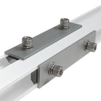 Rails pour panneaux solaires, universels, en aluminium