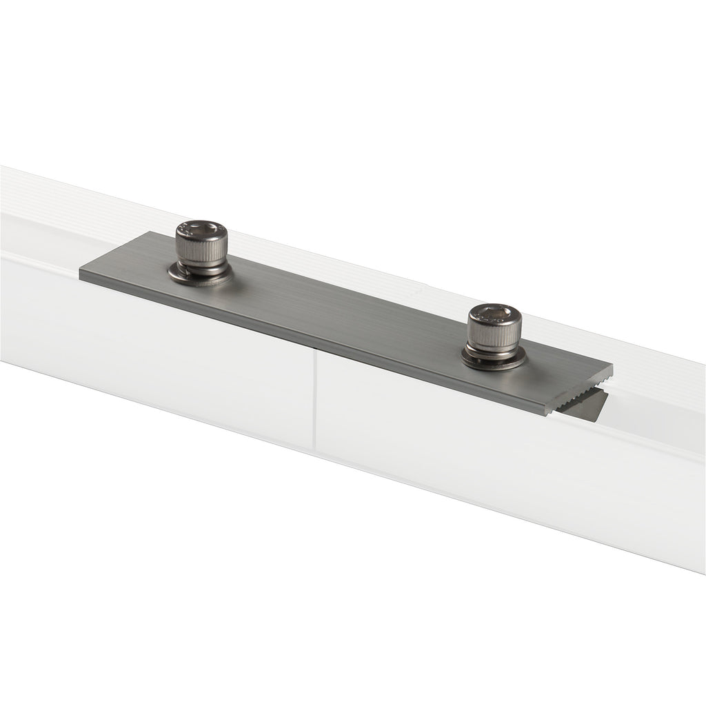 Rails pour panneaux solaires, universels, en aluminium