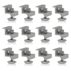Endklemme für Solarpanele, Universal, Aluminium
