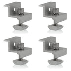 Collier de serrage pour panneaux solaires, universel, en aluminium
