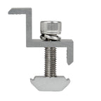 Collier de serrage pour panneaux solaires, universel, en aluminium