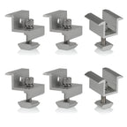 Mounting kit for solar panels, universal