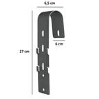 Support de balcon pour panneaux solaires, montage vertical de panneaux solaires