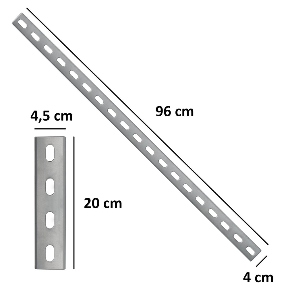 Balkonhalterung für Solarpanele, senkrechte Solarpanelmontage