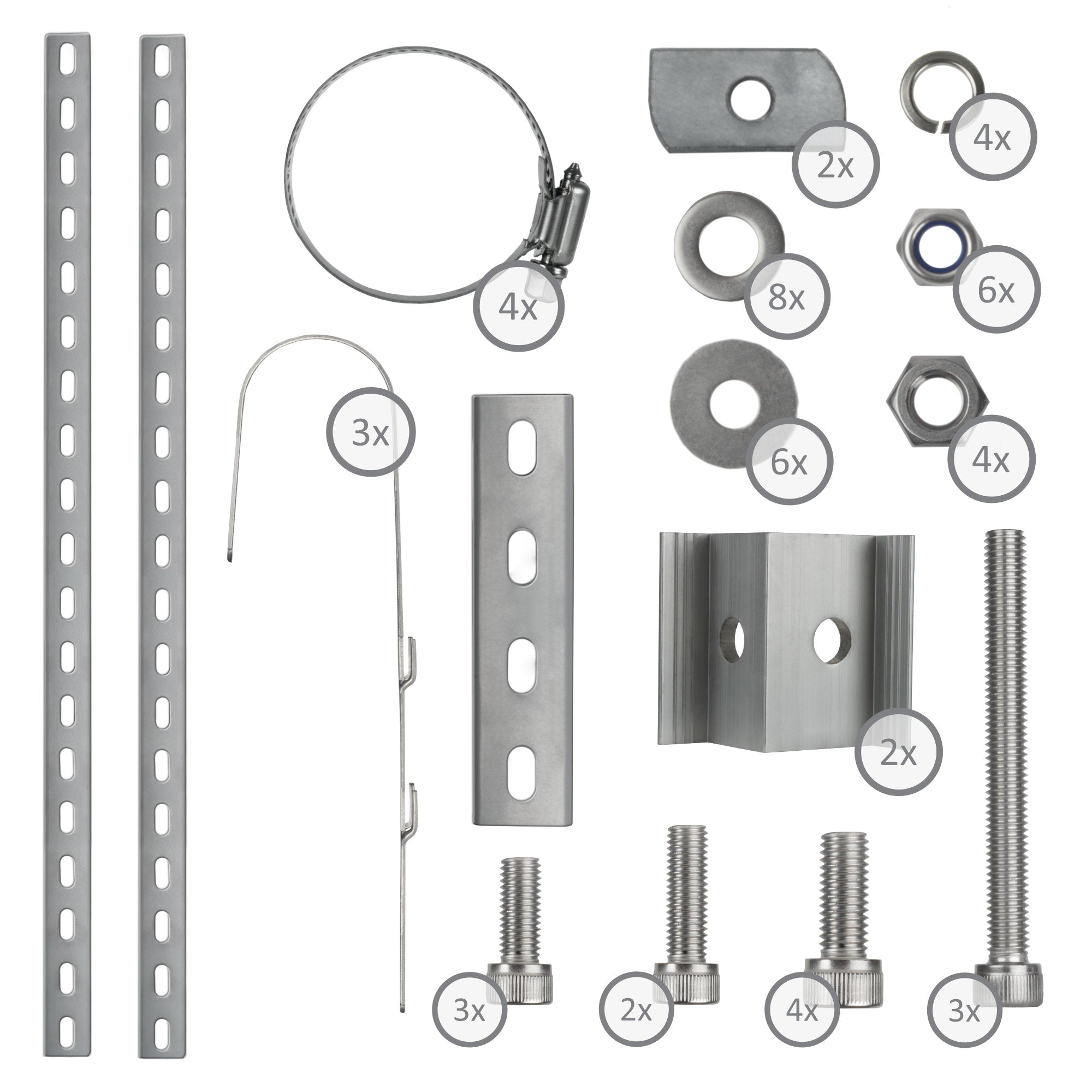 Balcony bracket for solar panels, vertical solar panel mounting