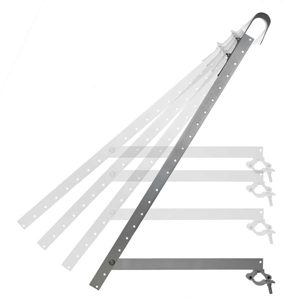 Balcony bracket for solar panel, universal, aluminum, including adjustable angle