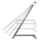 Support de balcon pour panneau solaire, universel, en aluminium, avec angle réglable