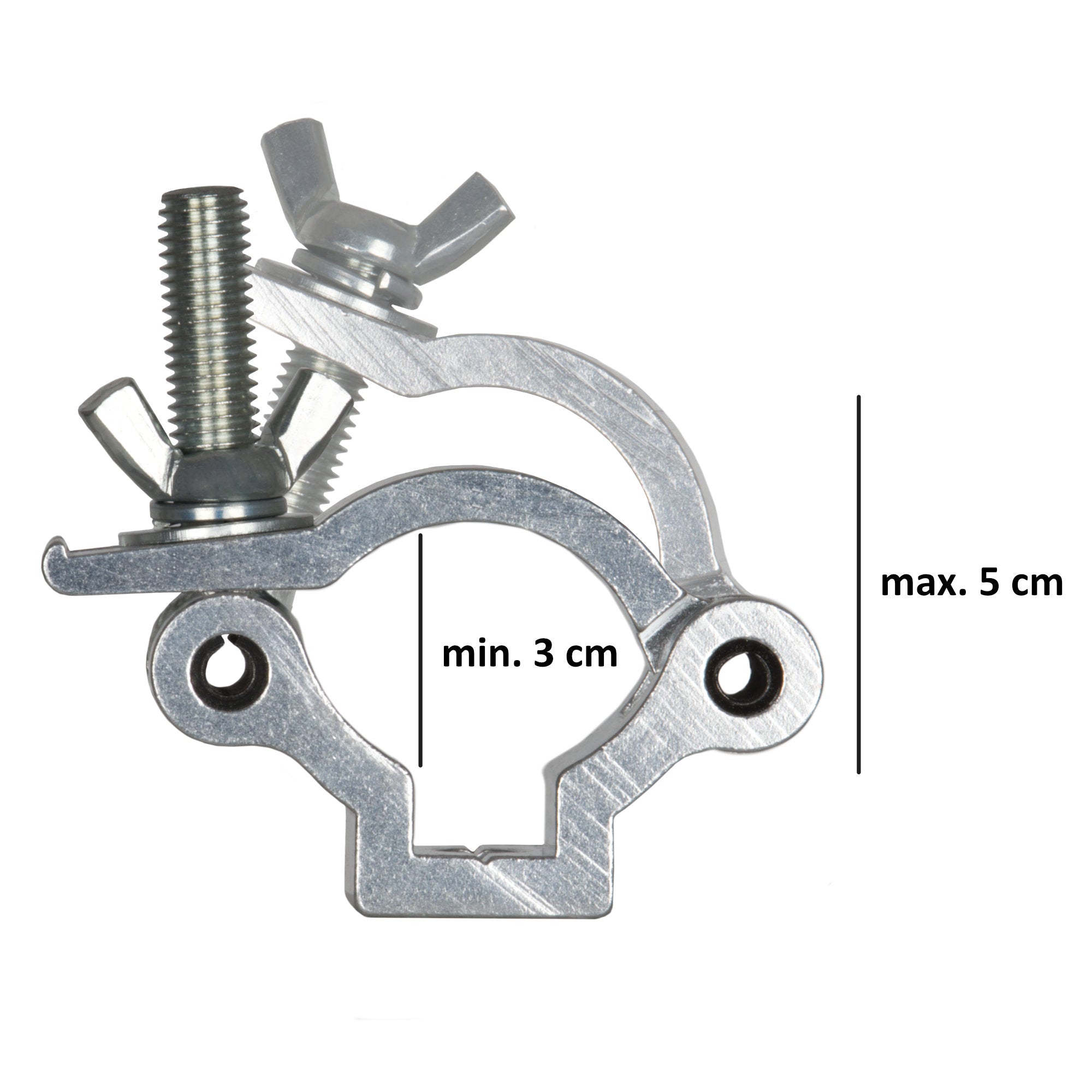 Balcony bracket for solar panel, universal, aluminum, including adjustable angle