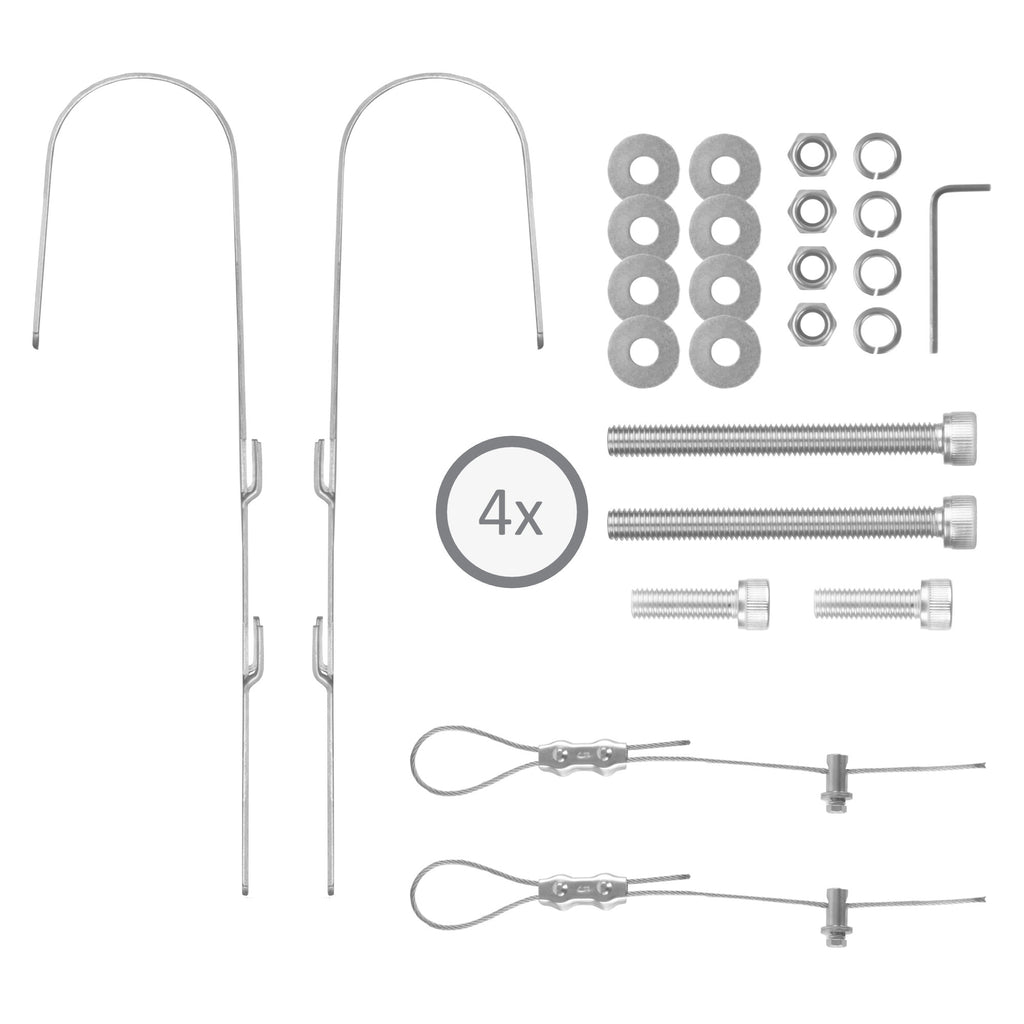 Balkonhalterung für Solarmodul, senkrechte Solarpanelmontage