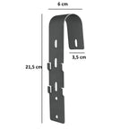 Support de balcon pour module solaire, montage vertical de panneau solaire