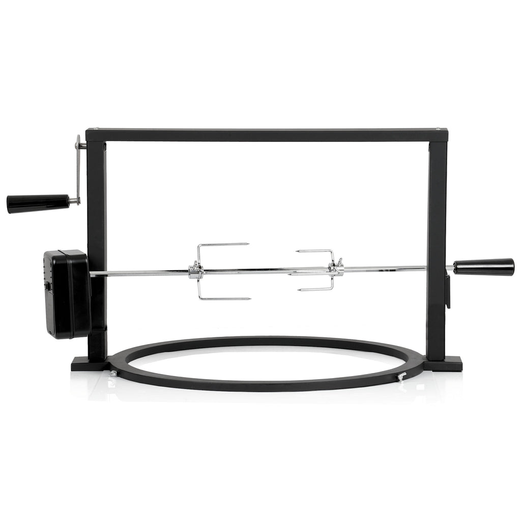 Ensemble de brochettes pour barbecue, comprenant une grille.