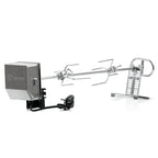 Ensemble de brochettes pour barbecue, 79 cm, en acier inoxydable, comprenant des pinces à viande