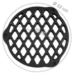 Grille d'empilage en fonte pour cocottes en fonte