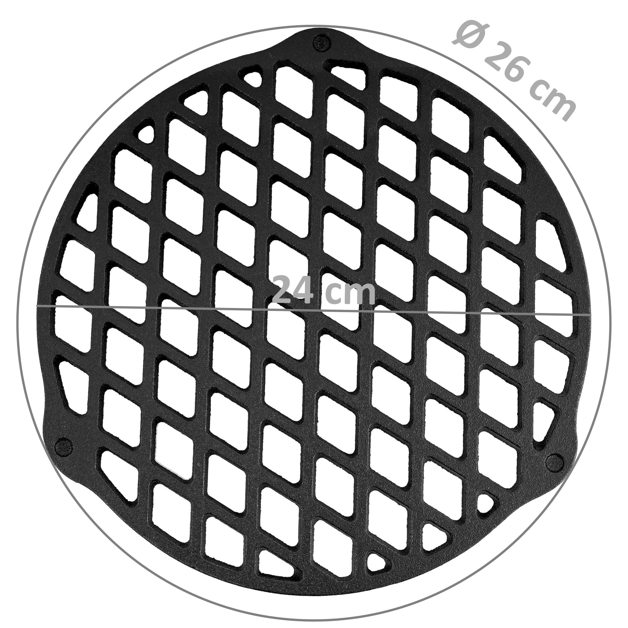 Stacking rack, cast iron, for Dutch ovens