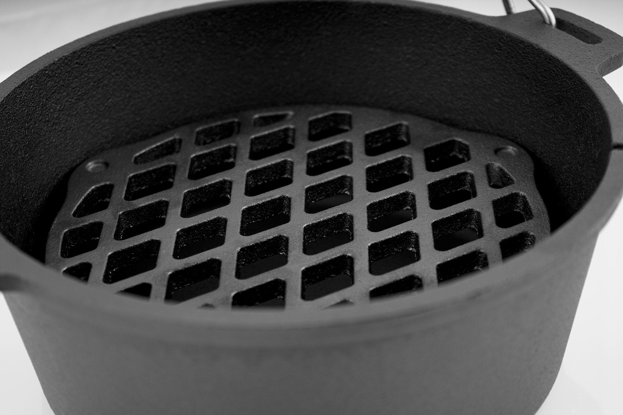 Stacking rack, cast iron, for Dutch ovens