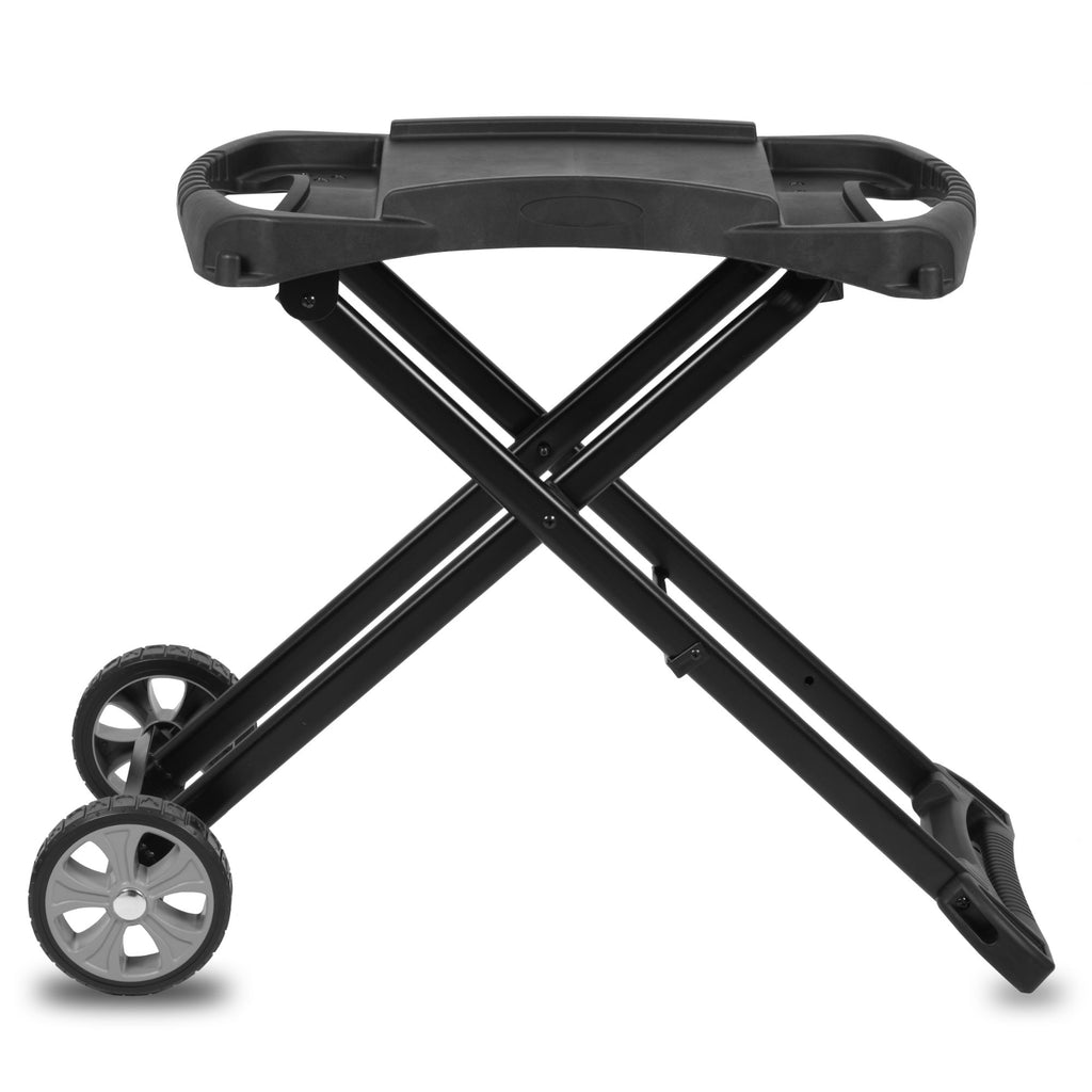 Foldable grill table for gas grills