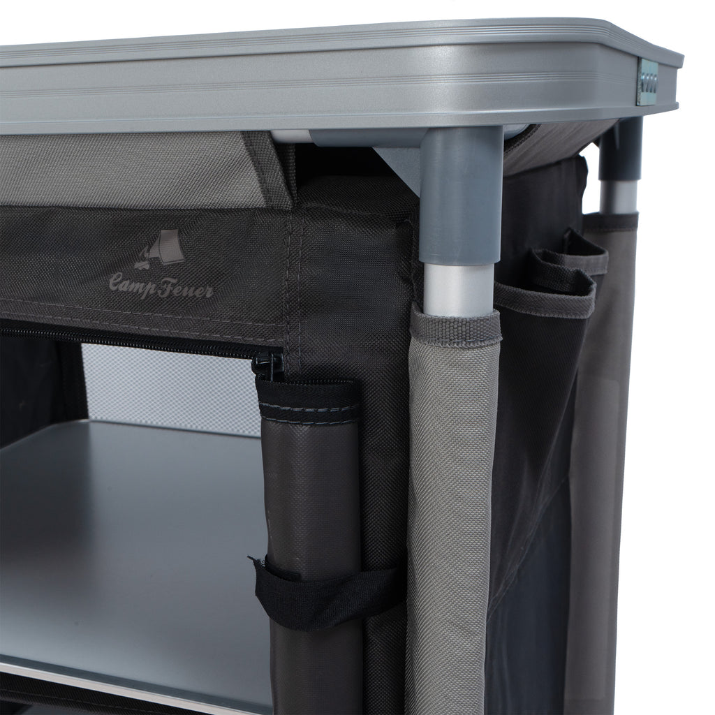 Campingschrank, 102 cm x 47 cm x 83,5 cm, faltbar