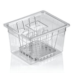 Ensemble sous vide, récipient GN, couvercle et grille inclus.
