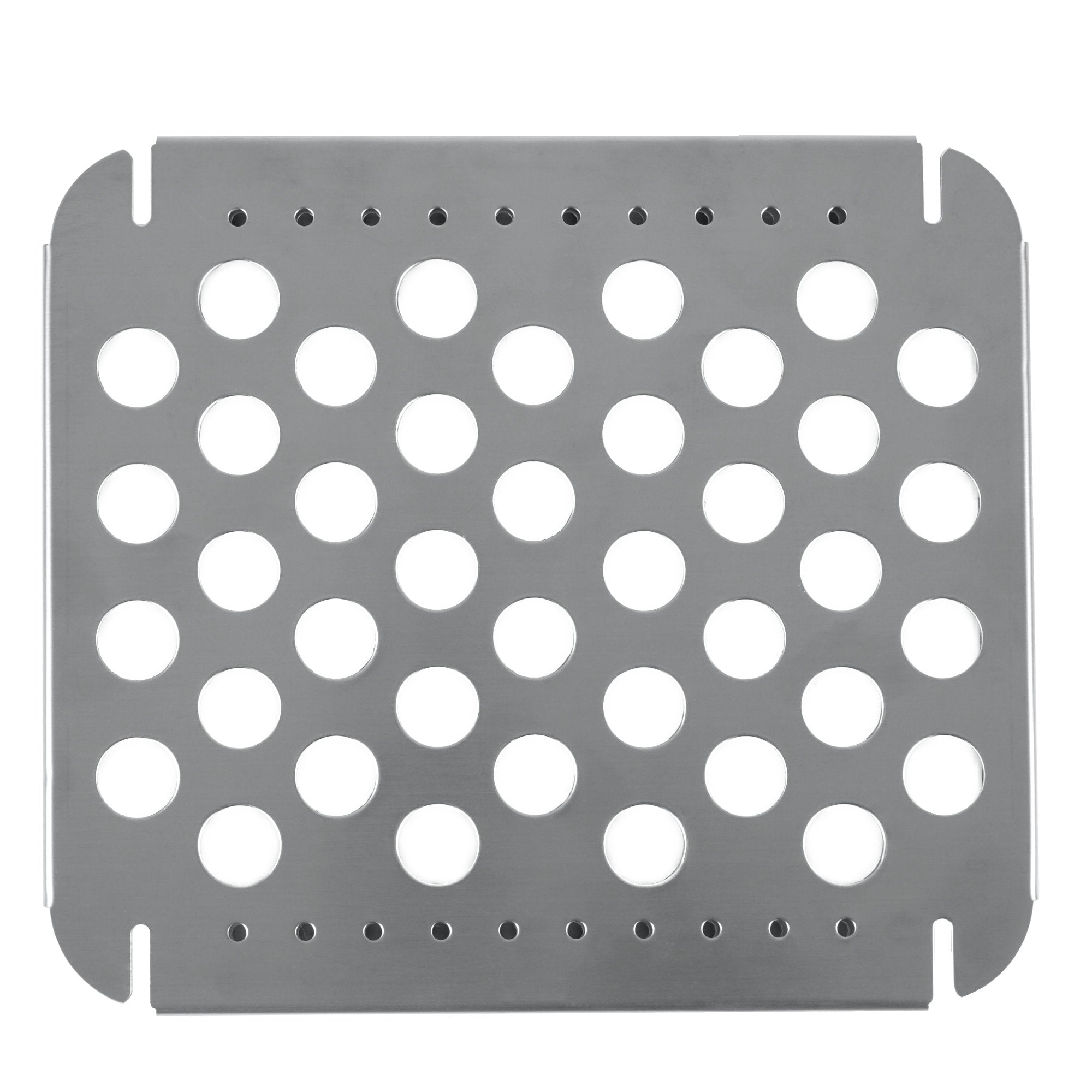 Grille sous vide en acier inoxydable, comprenant 6 supports