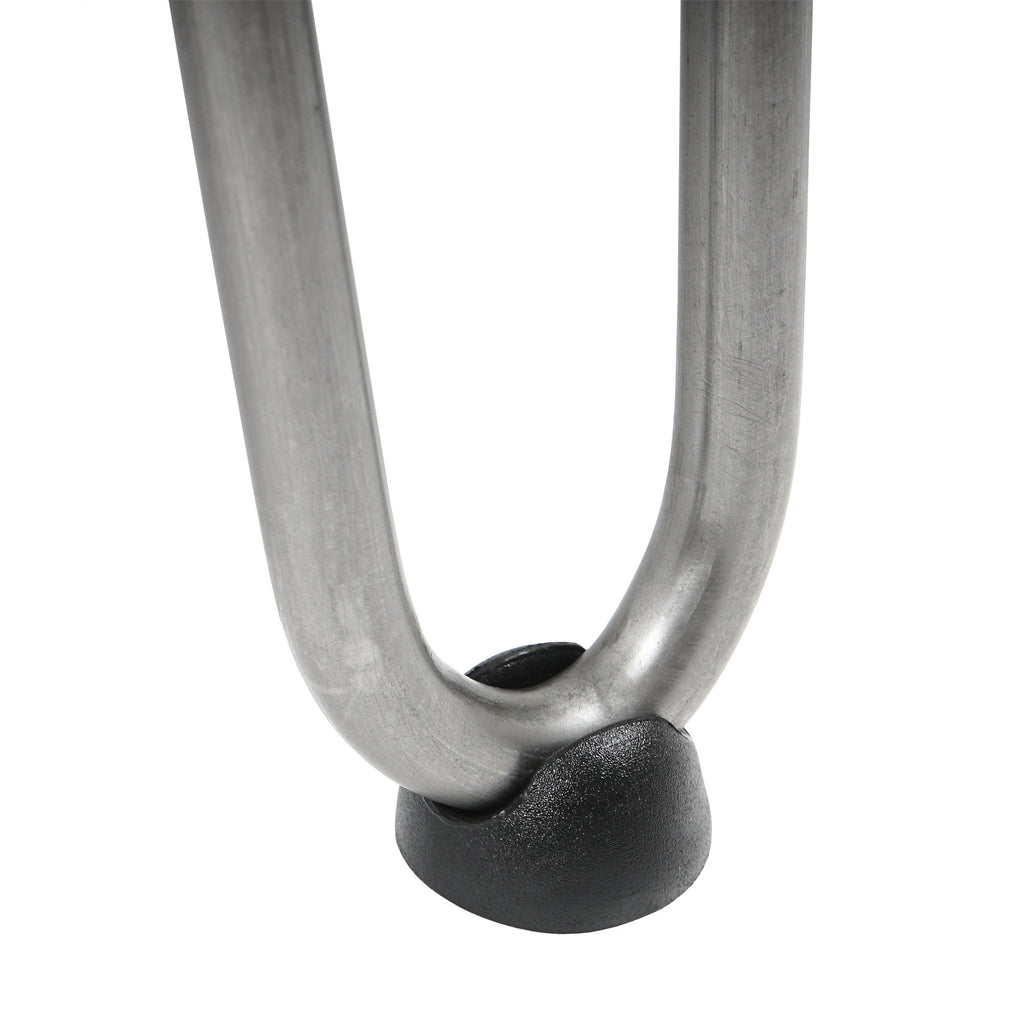 Pieds de table, pieds en épingle à cheveux, lot de 4, 71 cm, 2 entretoises