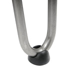 Pieds de table, pieds en épingle à cheveux, lot de 4, 71 cm, 2 entretoises