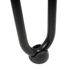 Pieds de table, pieds en épingle à cheveux, lot de 4, 71 cm, 2 entretoises
