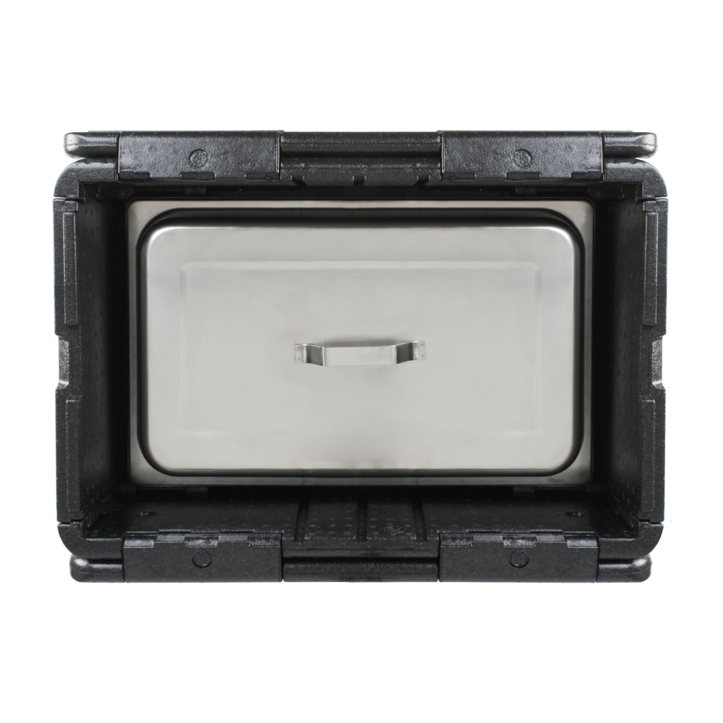 Thermobox, 60 x 40 x 25,5 cm, 40 litres, noir, pliable