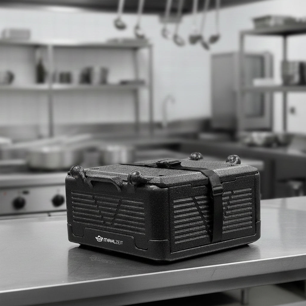 Thermobox, 42,5 x 42,5 x 24,5 cm, 26 litres, noir, pliable