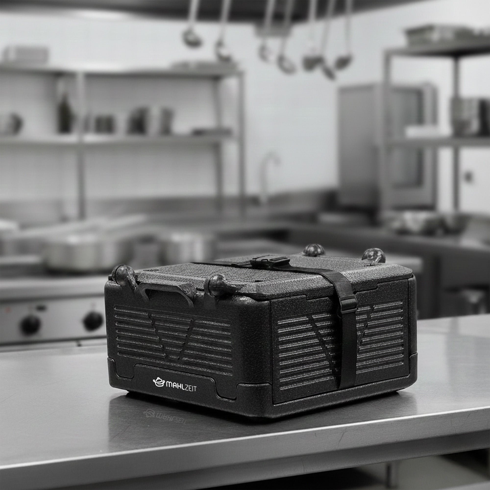 Thermobox, 42,5 x 42,5 x 24,5 cm, 26 litres, noir, pliable