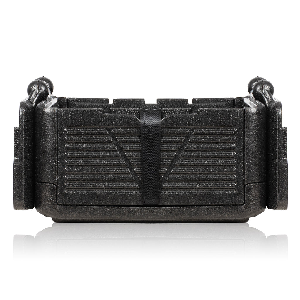 Thermobox, 42,5 x 42,5 x 24,5 cm, 26 litres, noir, pliable