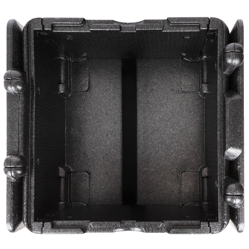 Thermobox, 42,5 x 42,5 x 24,5 cm, 26 litres, noir, pliable