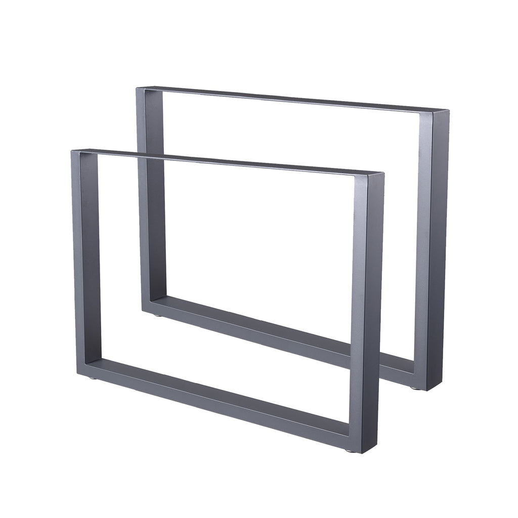 Table legs, set of 2, 100 x 72 cm, metal