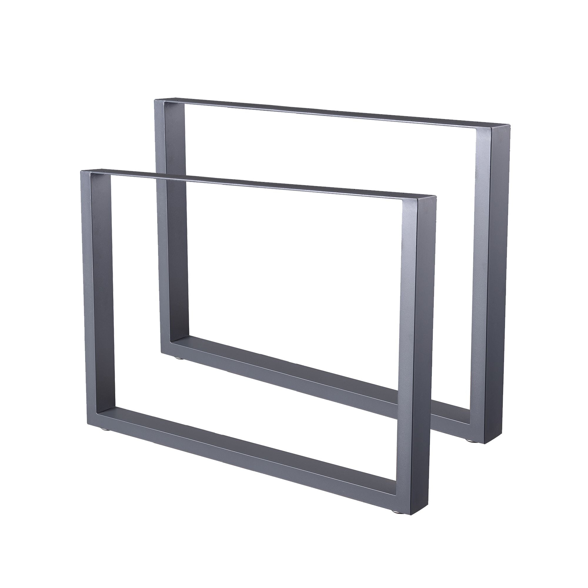 Table legs, set of 2, 100 x 72 cm, metal