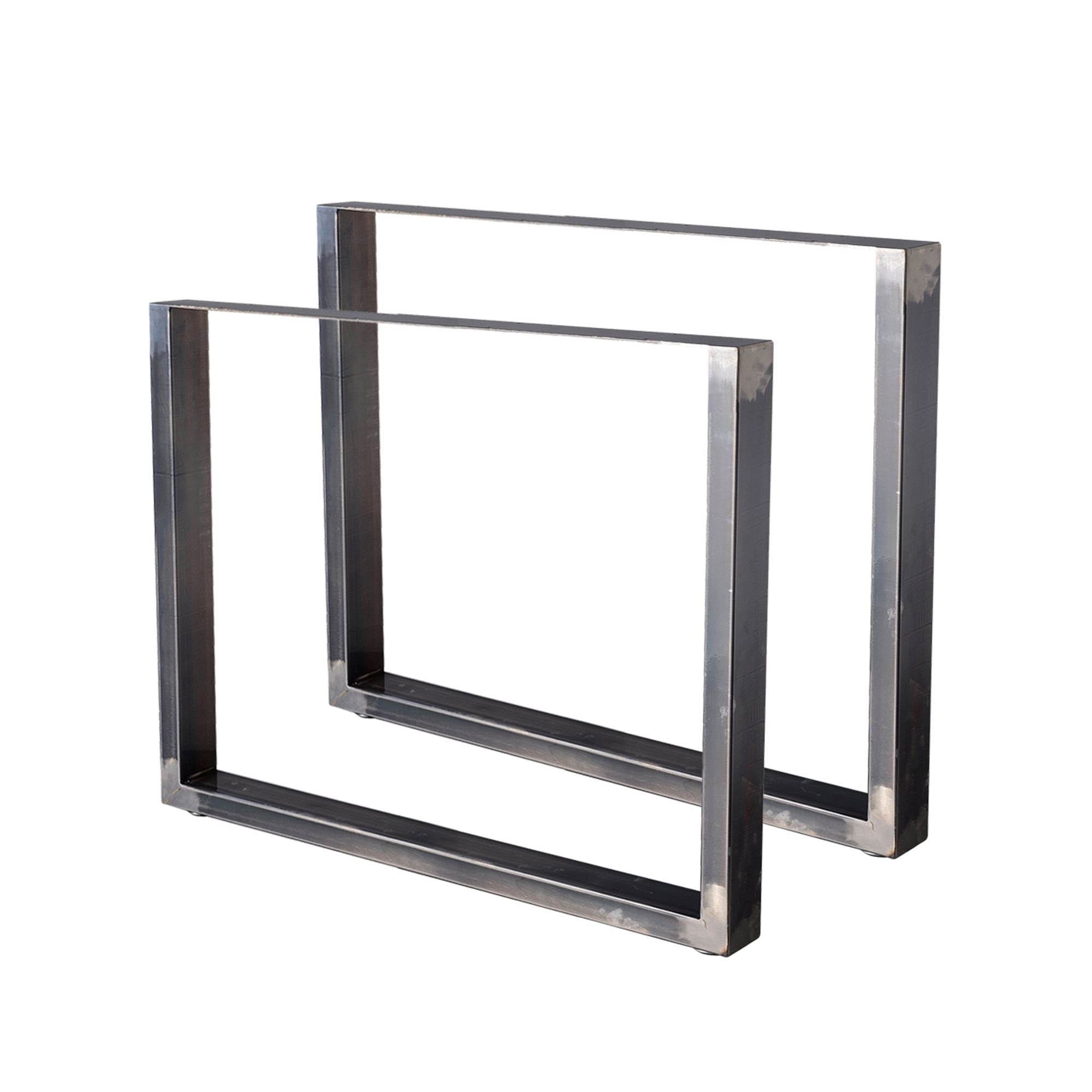 Pieds de table, lot de 2, 90 x 72 cm, métal
