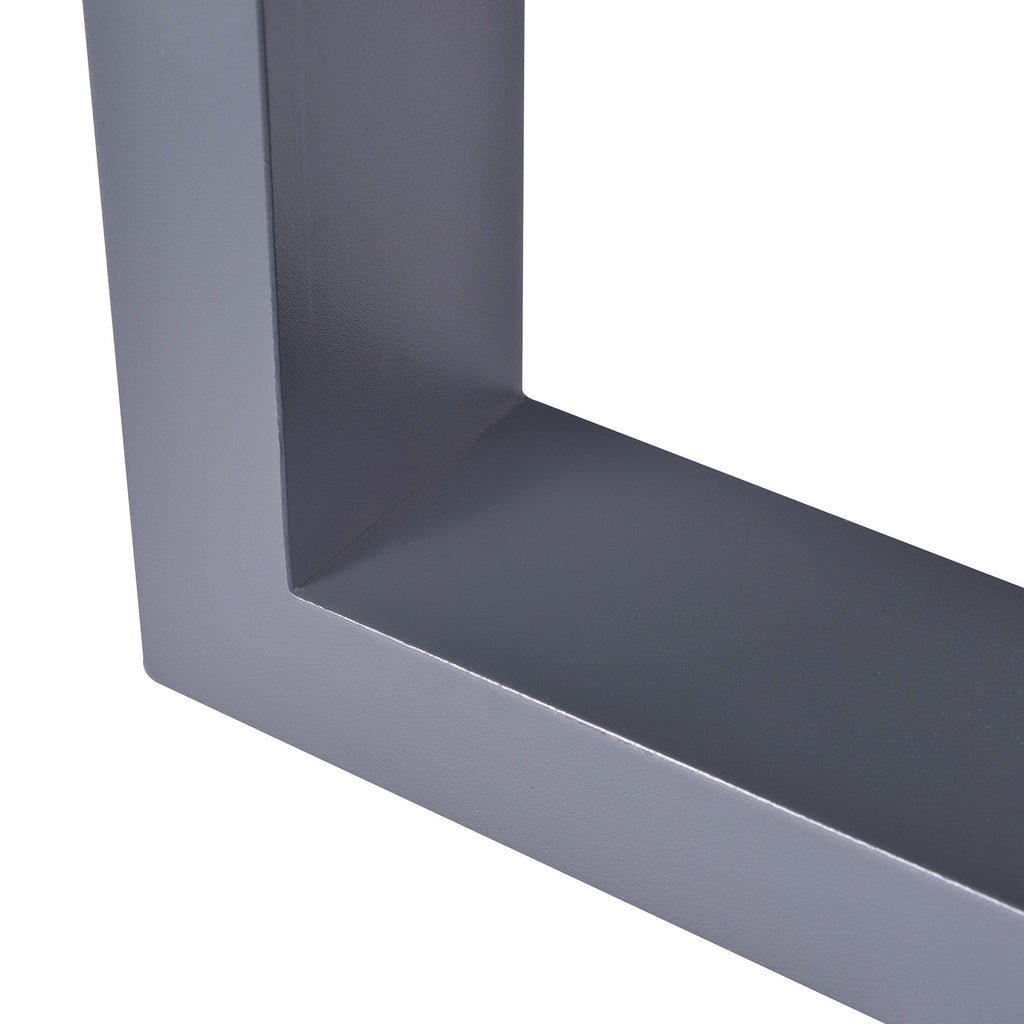 Table legs, set of 2, 100 x 72 cm, metal